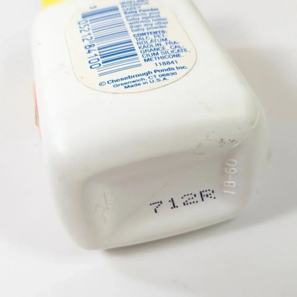 Vintage Vaseline Intensive Care Baby Powder 1oz Talc mini diaper bag travel size